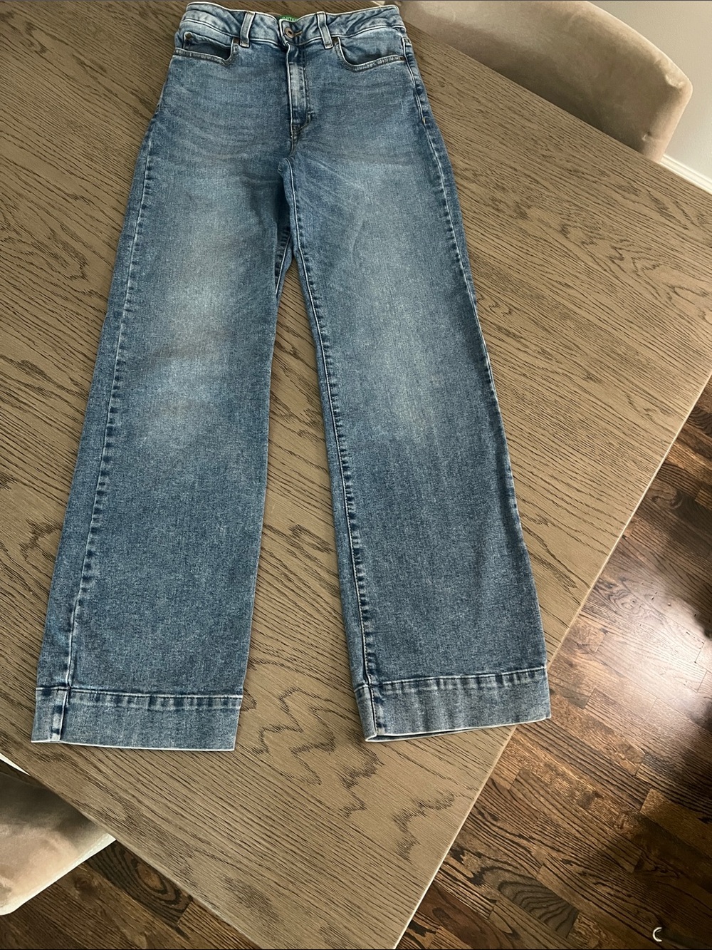 Women’s Benetton Wide-Leg Jeans size 28